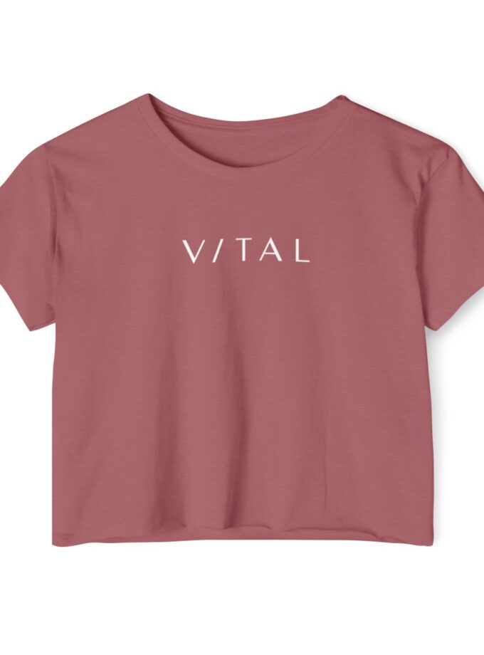 V/TAL "Logo" Women's Festival Crop Top